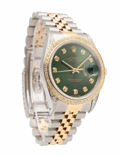 Rolex Datejust 36 Mm Oystersteel And Yellow Gold Slate M126283Rbr 0021