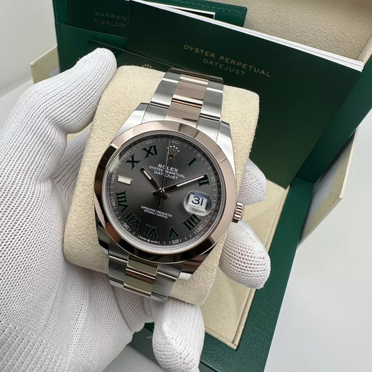 Rolex Datejust 36 Mm Oystersteel And Yellow Gold Slate M126303 0019