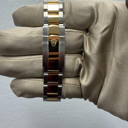 Rolex Datejust 36 Mm Oystersteel And Yellow Gold White Dial M126203 0030