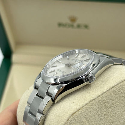 Rolex Datejust 36 Mm Oystersteel Silver M126200 0002