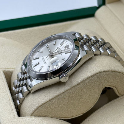 Rolex Datejust 36 Mm Silver M126200 0001