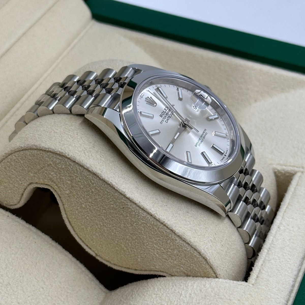 Rolex Datejust 36 Mm Silver M126200 0001
