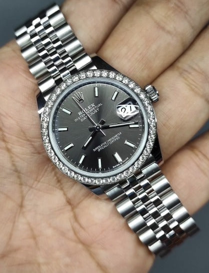 Rolex Datejust 36 Mm White Gold Bright Black M126284Rbr 0007