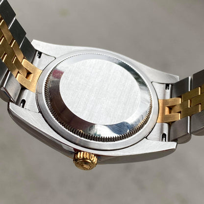 Rolex Datejust 36mm Two Tone trans dial