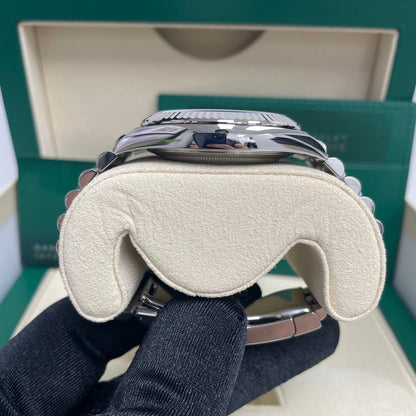 Rolex Datejust 41mm Ref 126334 Rhodium Dial