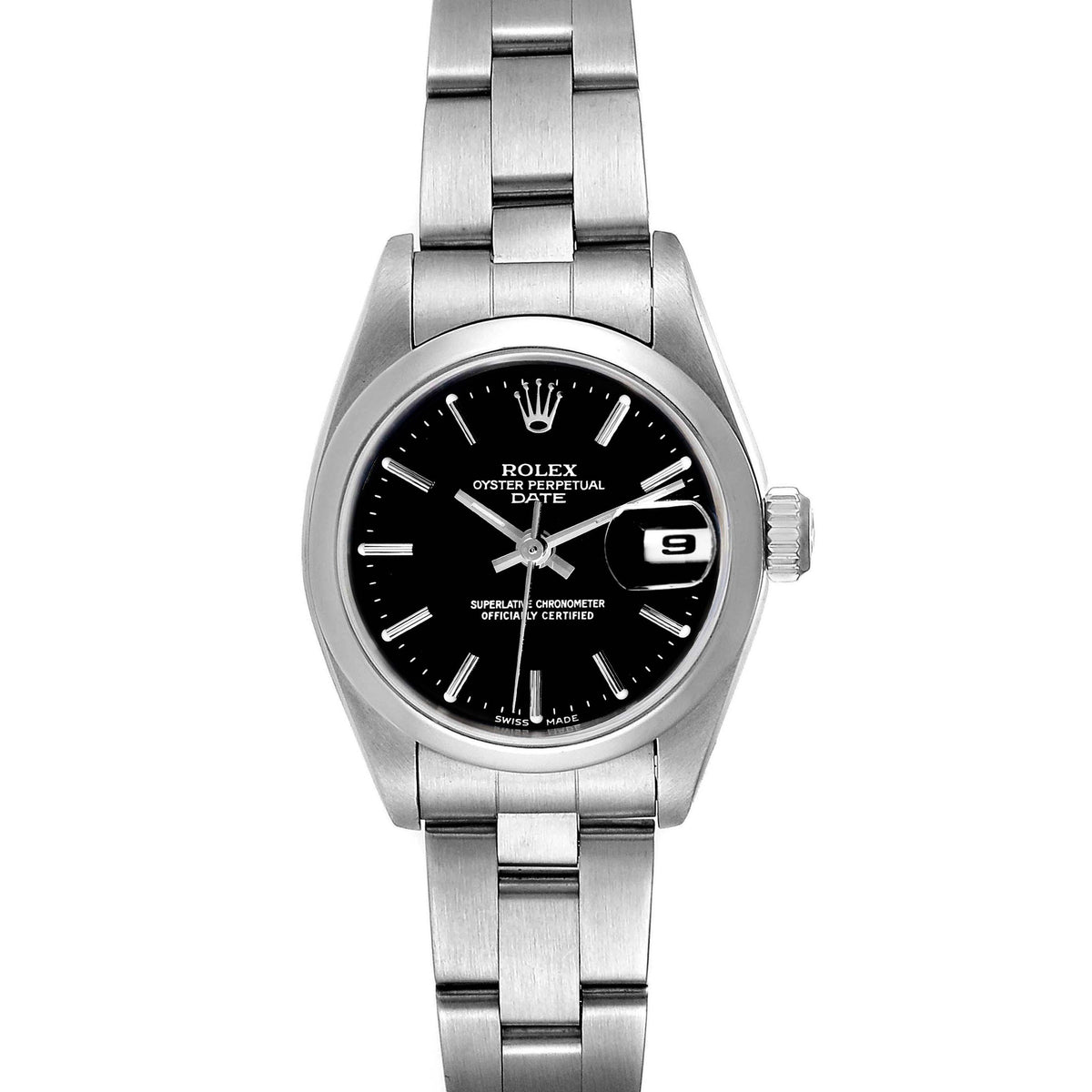 Rolex Datejust Black Dial Ladies 69160