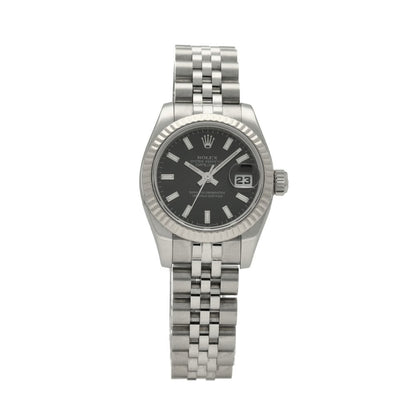 Rolex Datejust Black Ladies 179174