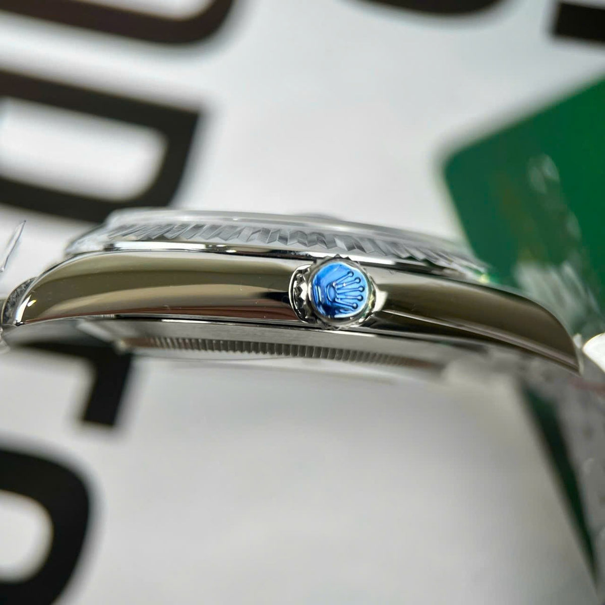 Rolex Datejust Blue Index Jubilee 41Mm Stainless Steel Mens Watch 126334