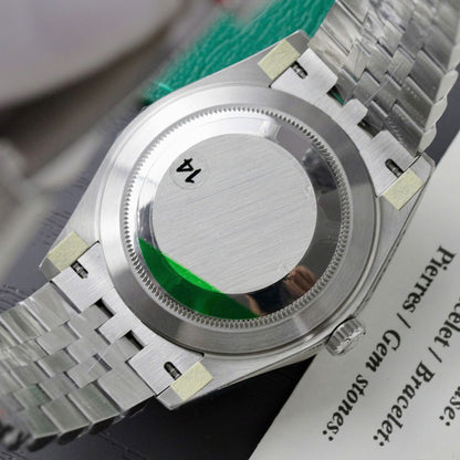 Rolex Datejust Blue Index Jubilee 41Mm Stainless Steel Mens Watch 126334