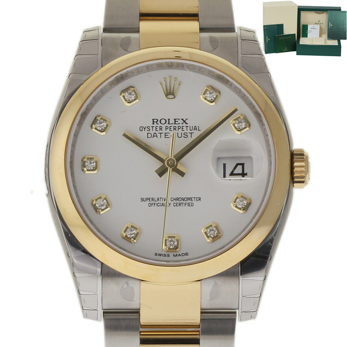 Rolex Datejust Domed Bezel 116203