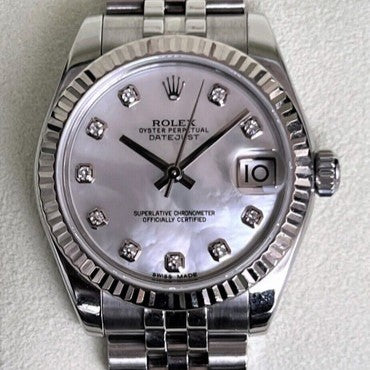 Rolex Datejust Lady 178274 dimond white dial