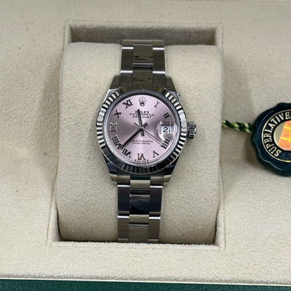 Rolex Datejust Lady 178274 pink dial roman number