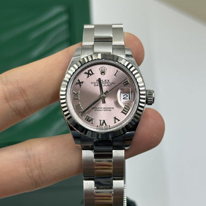 Rolex Datejust Lady 178274 pink dial roman number