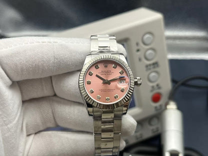 Rolex Datejust Lady 179174 Gold Dust Oyster Pink Diamond Dial