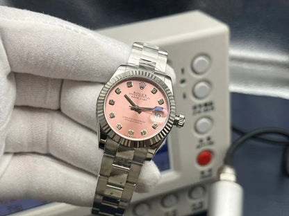 Rolex Datejust Lady 179174 Gold Dust Oyster Pink Diamond Dial