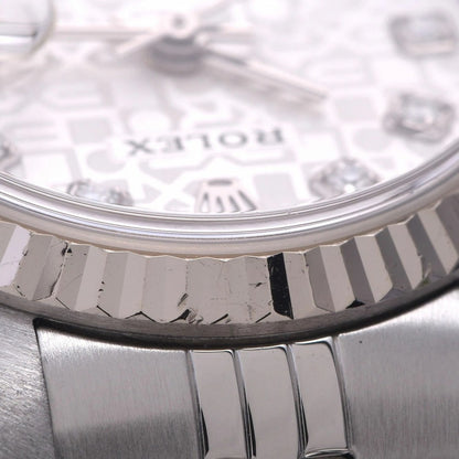 Rolex Datejust Lady 79174 White Gold Jubilee Silver Diamond dial