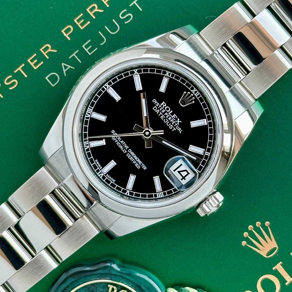 Rolex Datejust Lady Black Dial 178240
