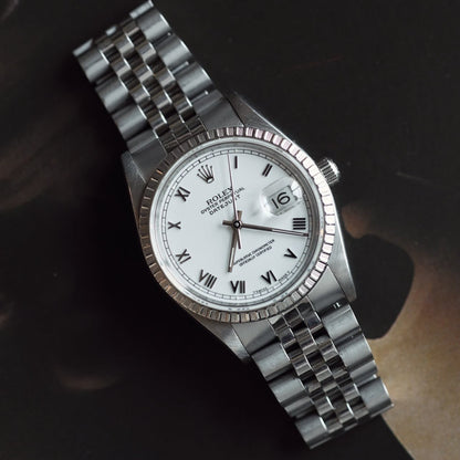 Rolex Datejust White 16220