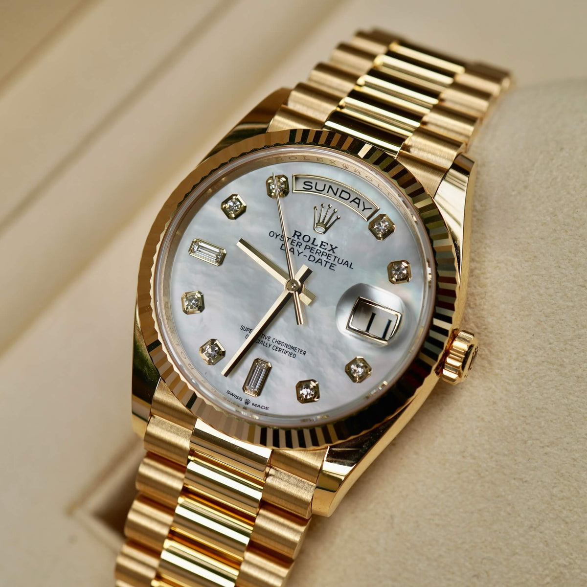 Rolex Day-Date 128238-0011 Watch 36Mm