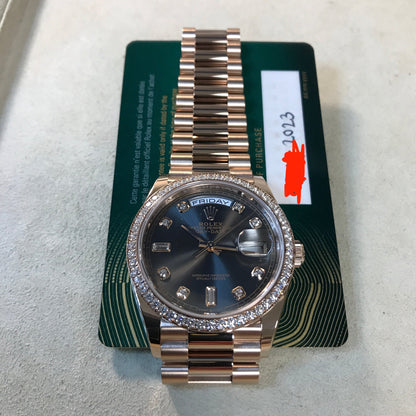Rolex Day Date 128345Rbr 36Mm Slate