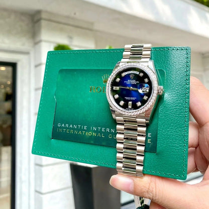Rolex Day Date 128396Tbr 36Mm Blue