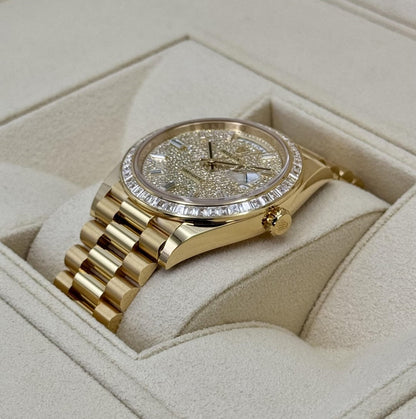 Rolex Day Date 228398Tbr 40Mm Diamond Paved