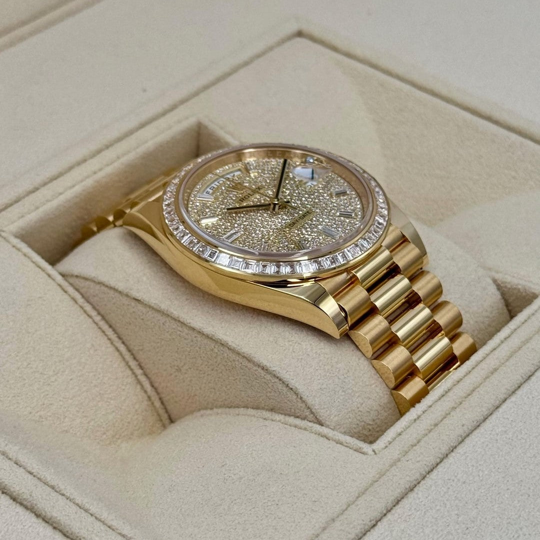 Rolex Day Date 228398Tbr 40Mm Diamond Paved