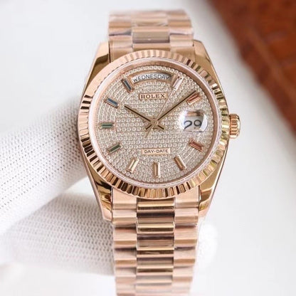 Rolex Day-Date M228235-0036 Everose Gold Mens Watch 40Mm