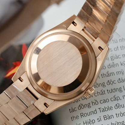 Rolex Day Date President Everose Gold Chocolate Dial 36mm 118235