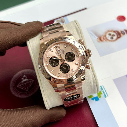 Rolex Daytona 116505 Rose Gold Oyster Rose Dial