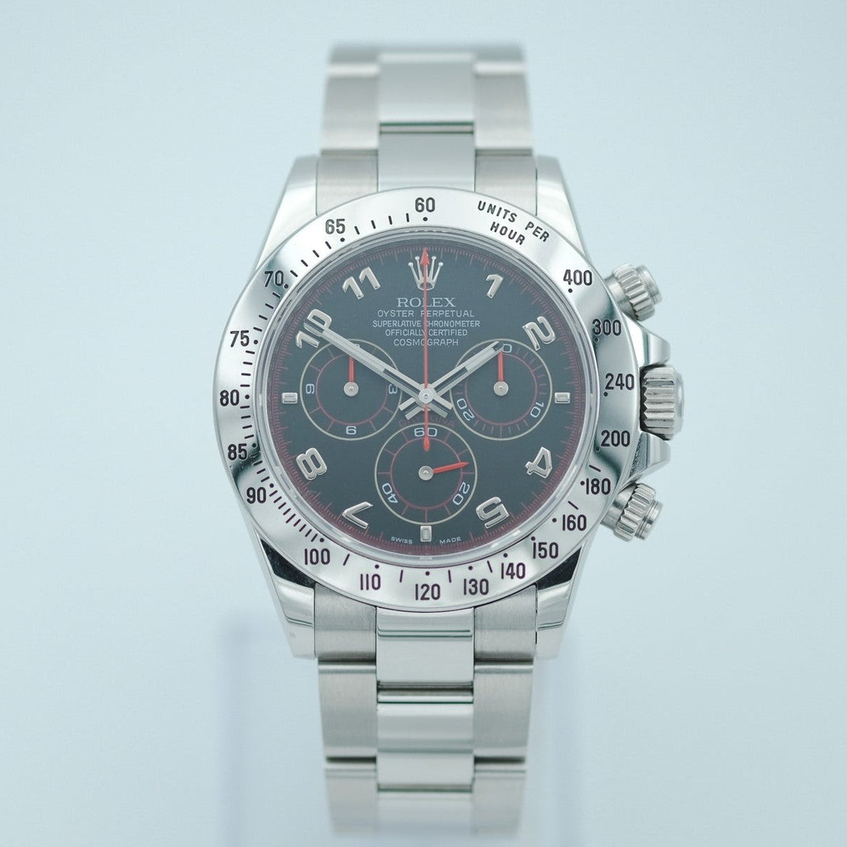 Rolex Daytona 116520 Daytona Stahl ZB Racing Dial NEU LC 100-2015