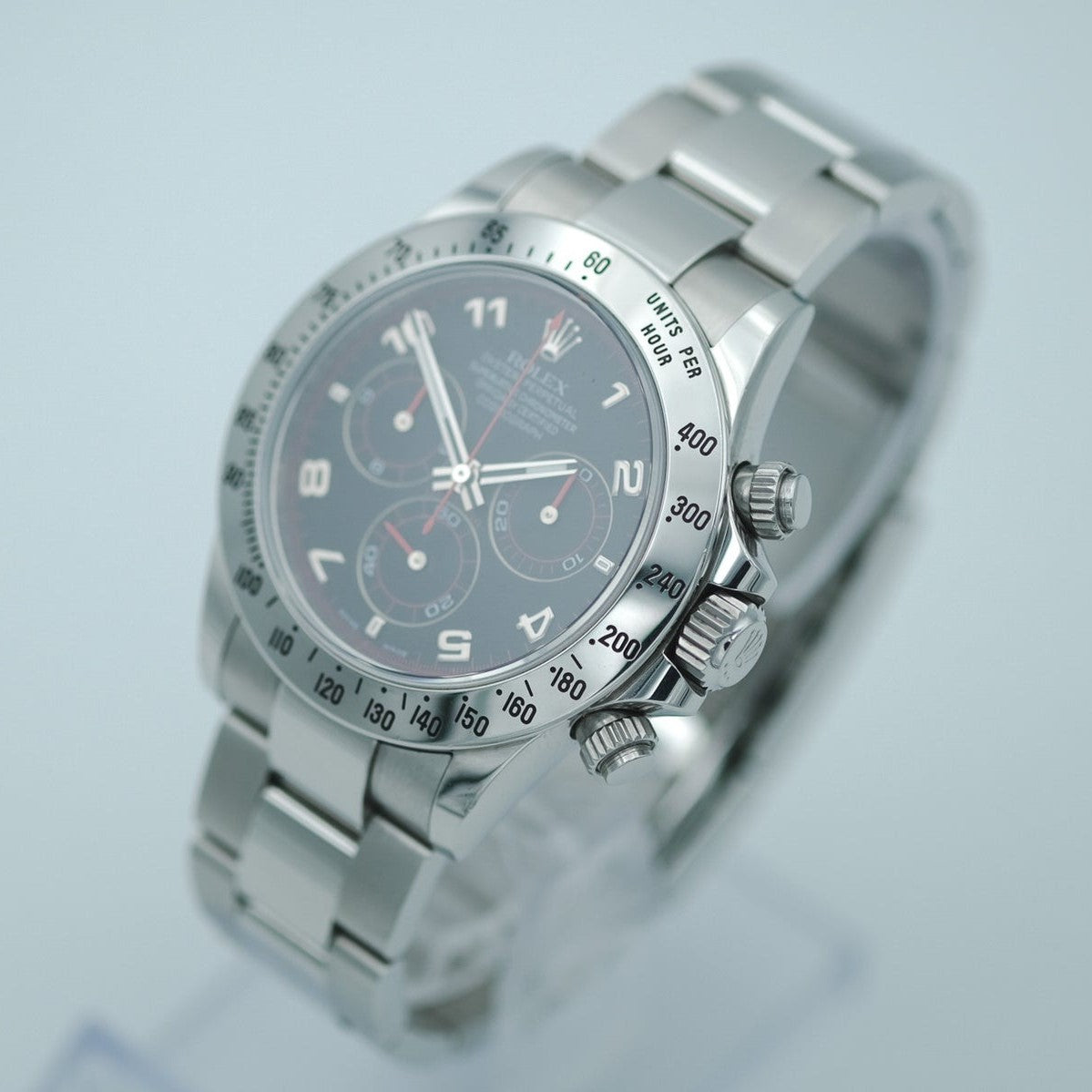 Rolex Daytona 116520 Daytona Stahl ZB Racing Dial NEU LC 100-2015
