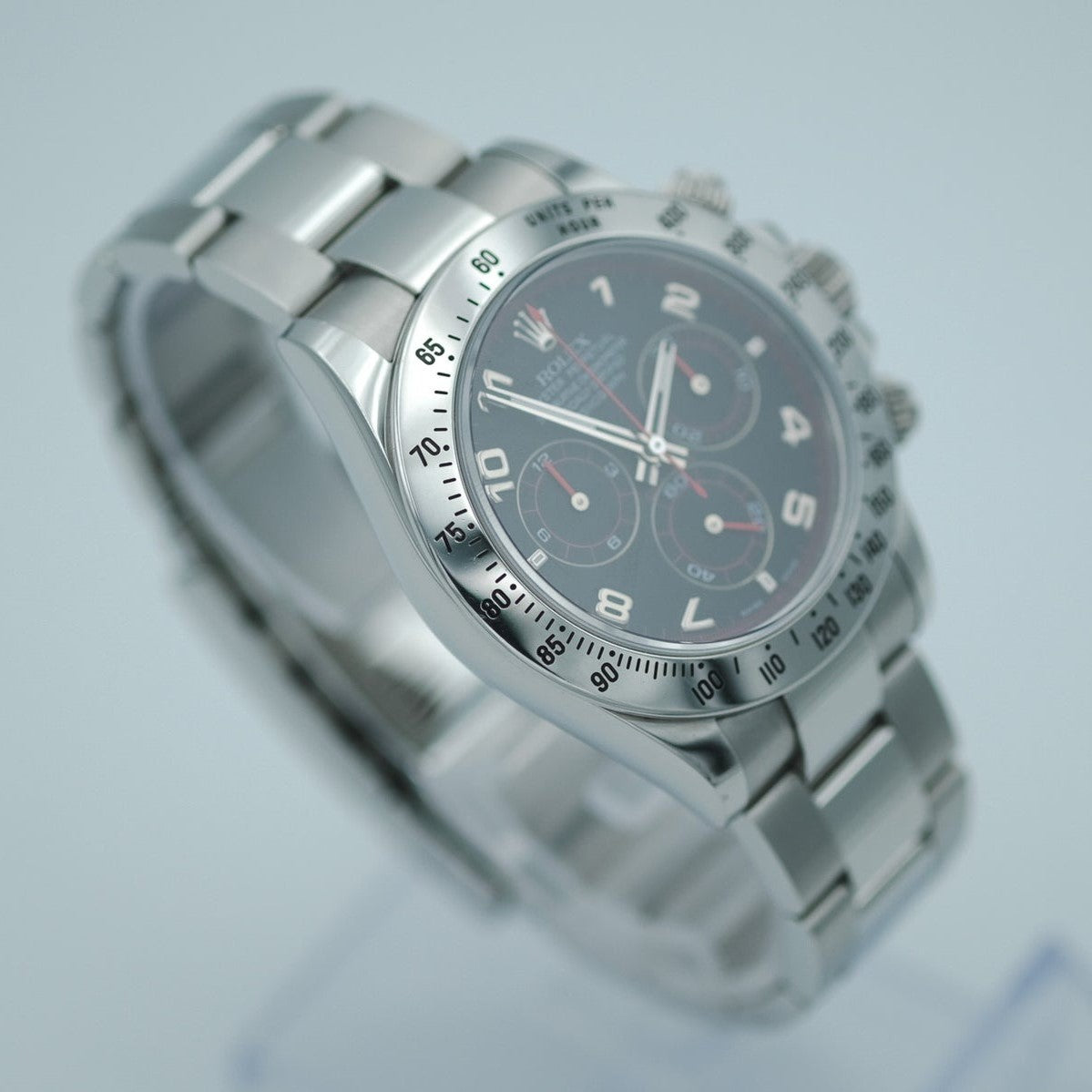 Rolex Daytona 116520 Daytona Stahl ZB Racing Dial NEU LC 100-2015