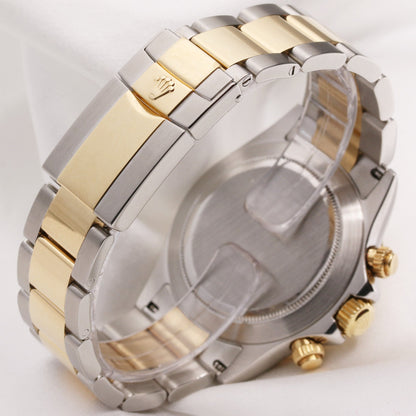 Rolex Daytona 116523-WHTD White Diamond Gold Subdials Yellow Gold Stainless Steel