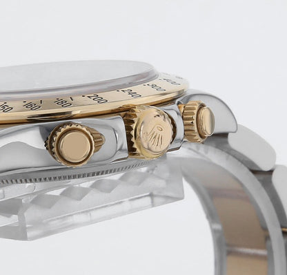 Rolex Daytona 116523 Yellow Gold Oyster Dark Brown Roman Numerals Dial