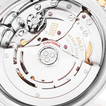 Rolex Daytona 116523 Yellow Gold Oyster White Arabic Dial