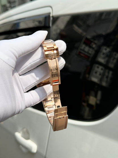 Rolex Daytona Cosmograph Oyster 40 Mm Everose Gold Sundust And Bright Black Dial Oyster Bracelet M126505 0003