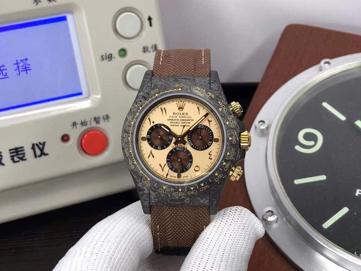 Rolex DiW Carbon Daytona Arabic Eagle