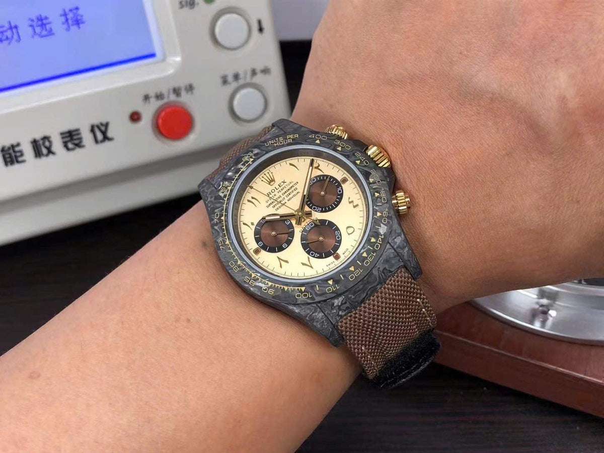 Rolex DiW Carbon Daytona Arabic Eagle