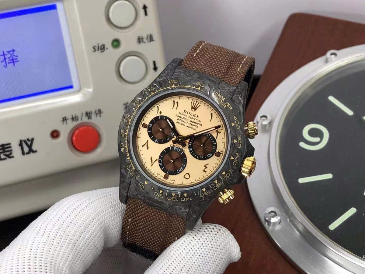 Rolex DiW Carbon Daytona Arabic Eagle