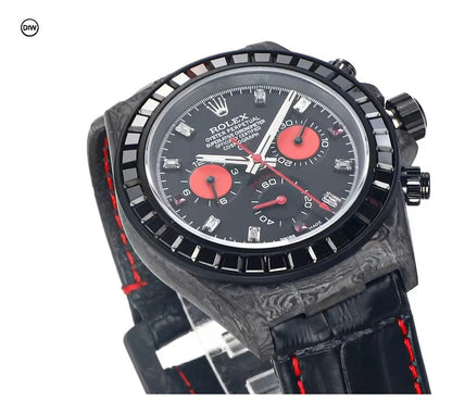 Rolex DiW Carbon Daytona Rainbow Black