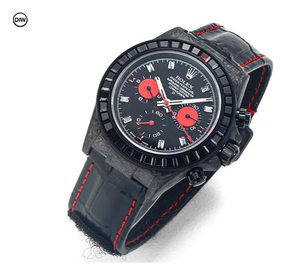Rolex DiW Carbon Daytona Rainbow Black