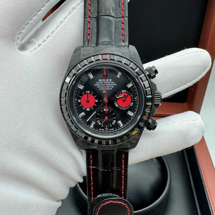Rolex DiW Carbon Daytona Rainbow Black