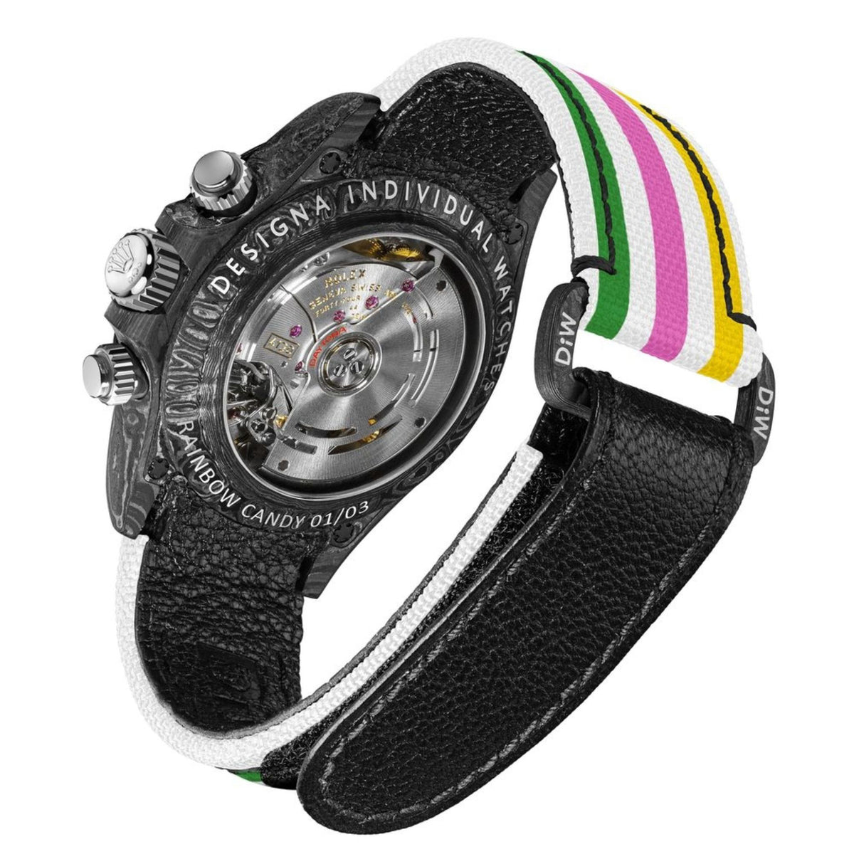 Rolex DiW Rainbow Candy Daytona