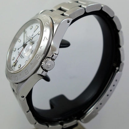 Rolex Explorer II 16570 SS AT White Dial