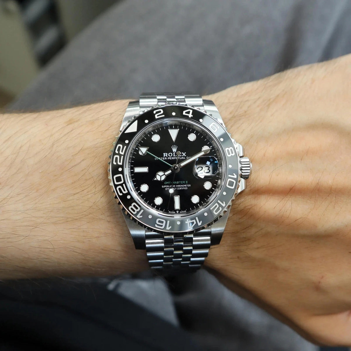 Rolex GMT-Master II 126710-0003 GRNR Brand New 2024