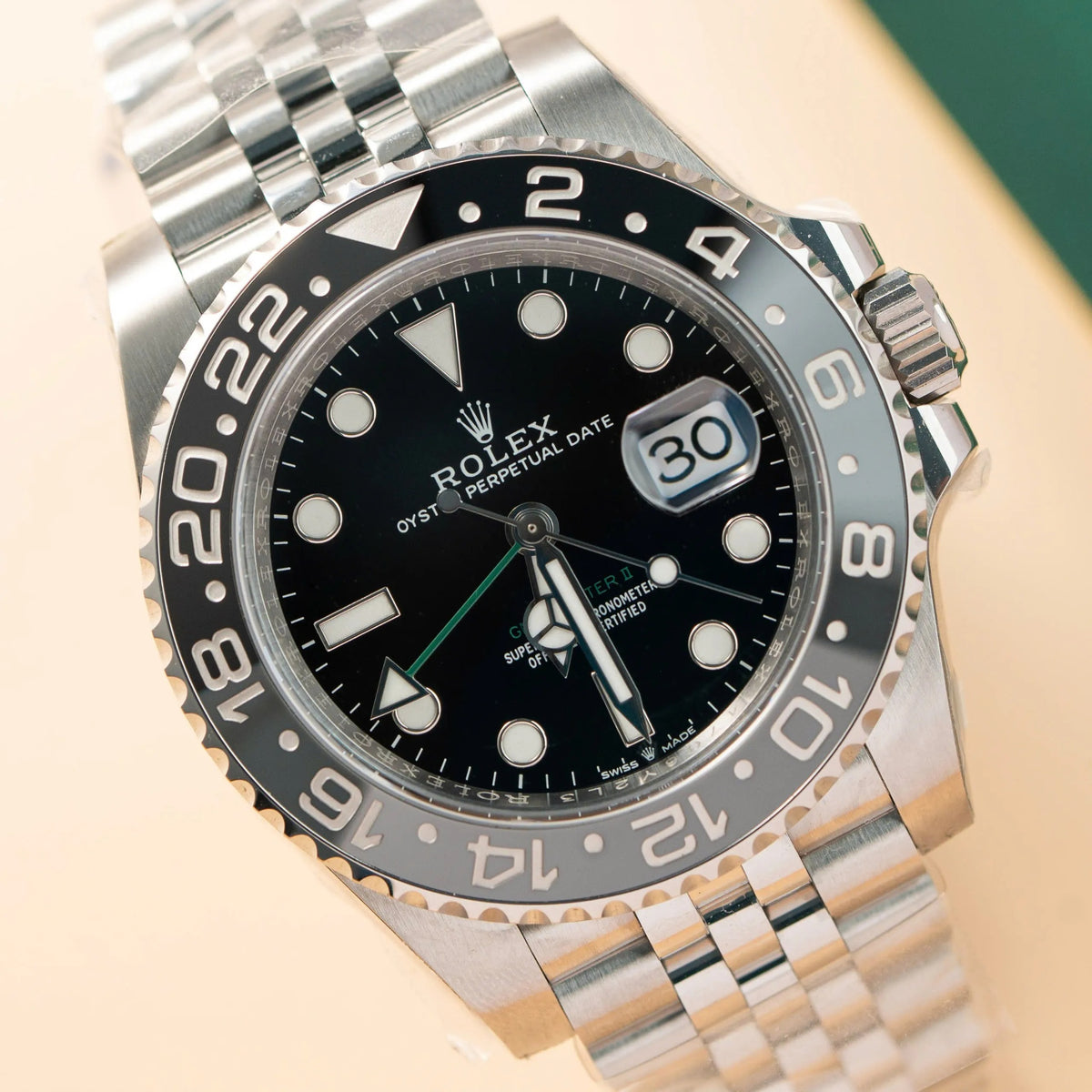 Rolex Gmt Master Ii 116710Ln Black Ceramic 40Mm