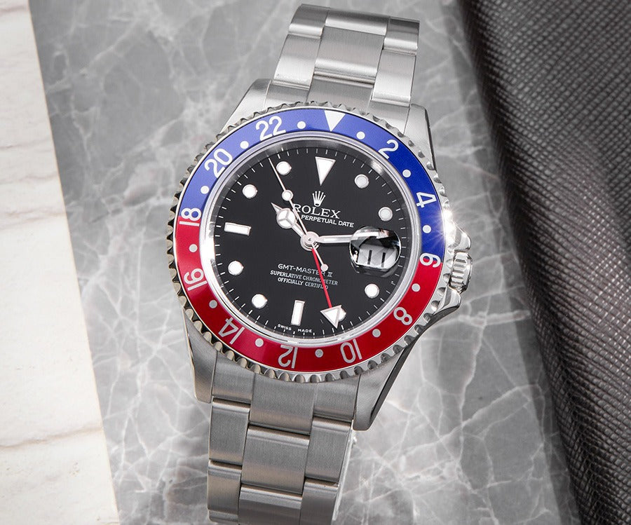 Rolex Gmt Master Ii 16710 Rectangular Dial 40Mm