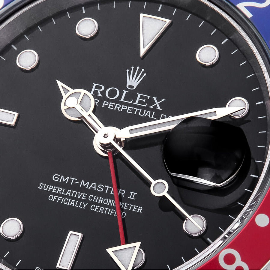 Rolex Gmt Master Ii 16710 Rectangular Dial 40Mm