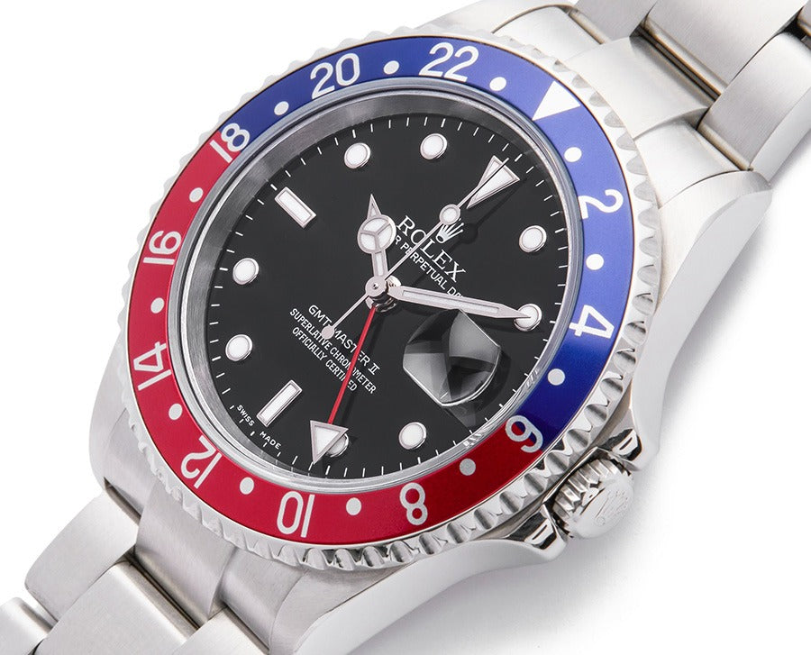 Rolex Gmt Master Ii 16710 Rectangular Dial 40Mm